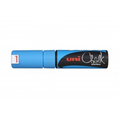 Μαρκαδόρος Κιμωλίας Uni Chalk Marker Light Blue _CM140154